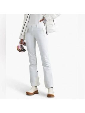 Toni Sailor Sestriere Snow Ski Pants White size 4